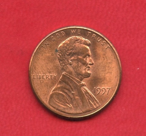 1997 - STATI UNITI - 1 CENT. LINCOLN - LOTTO/M26246