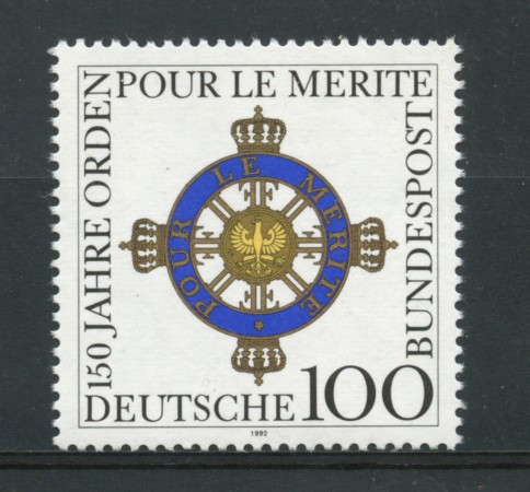 1992 - LOTTO/19024 - GERMANIA - ORDINE PER IL MERITO - NUOVO
