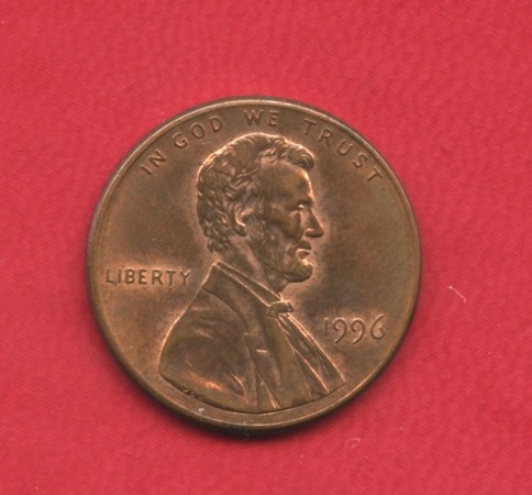 1996 - STATI UNITI - 1 CENT. LINCOLN - LOTTO/M26244