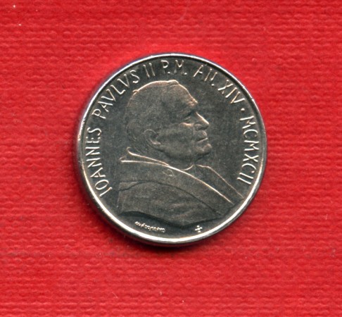 1992 - LOTTO/M22473 - VATICANO - 100 LIRE PAPA GIOVANNI PAOLO II°