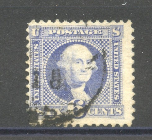 1869 - STATI UNITI - LOTTO/40830 - 6 Cent. OLTREMARE - USATO