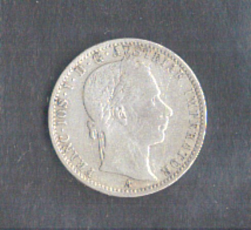 1859A - LOTTO/MAUS1859A - AUSTRIA IMPERO- 1/4 DI FIORINO ARGENTO