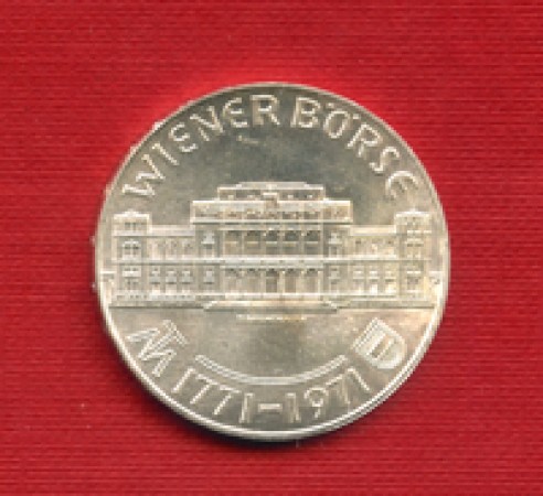 1971 - LOTTO/M21598 - AUSTRIA - 25 Sc. BORSA DI VIENNA