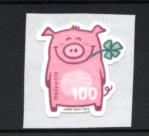2019 - SVIZZERA - LOTTO/42139 - MAIALINO PORTAFORTUNA - NUOVO
