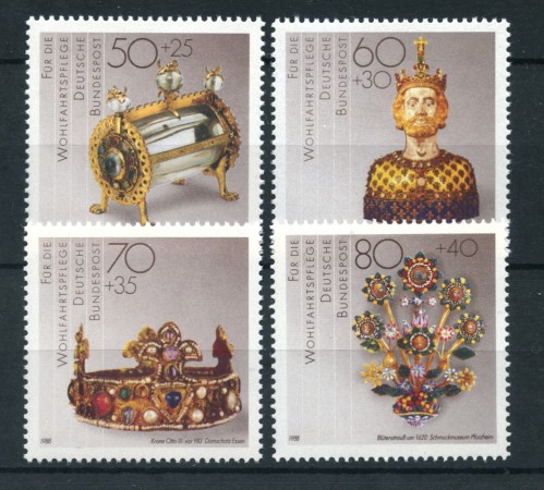1988 - LOTTO/20313 - GERMANIA - BENEFICENZA 4v. - NUOVI