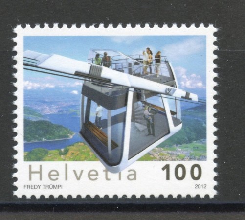 2012 - SVIZZERA - LOTTO/37807 - FUNIVIA DELLO STANSERHORN - NUOVO