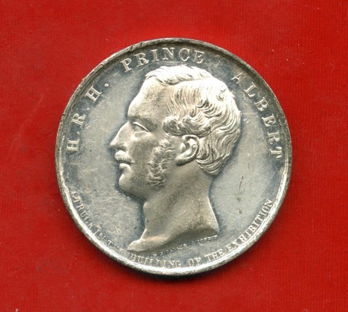 1851 - GRAN BRETAGNA - LONDRA - MEDAGLIA DELL'ESPOSIZIONE DELLE INDUSTRIE - LOTTO/M31002