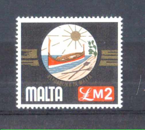 1976 - LOTTO/11469 - MALTA - 2LM POSTA ORDINARIA - NUOVO