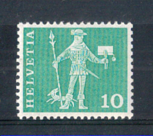 1960 - LOTTO/SVI644N - SVIZZERA - 10c. PORTALETTERE - NUOVO