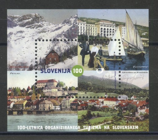 2005 - SLOVENIA - TURISMO ORGANIZZATO - FOGLIETTO NUOVO - LOTTO/34253