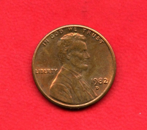 1982 D - STATI UNITI - 1 CENT. LINCOLN - LOTTO/M26223