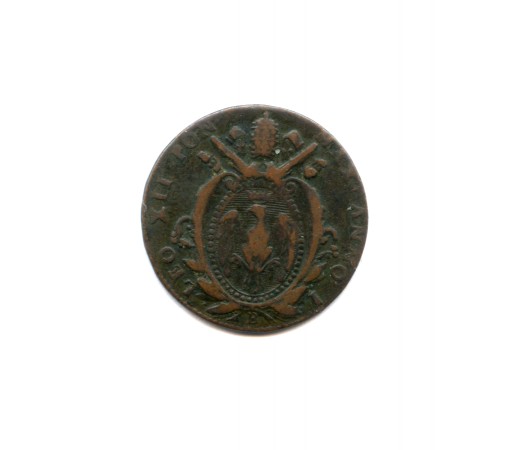 1824 - LOTTO/M17853 - STATO PONTIFICIO - QUATTRINO ROMANO