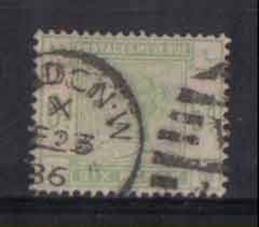 1883/84 -  LOTTO/3525 - GRAN BRETAGNA - 6p. VERDE