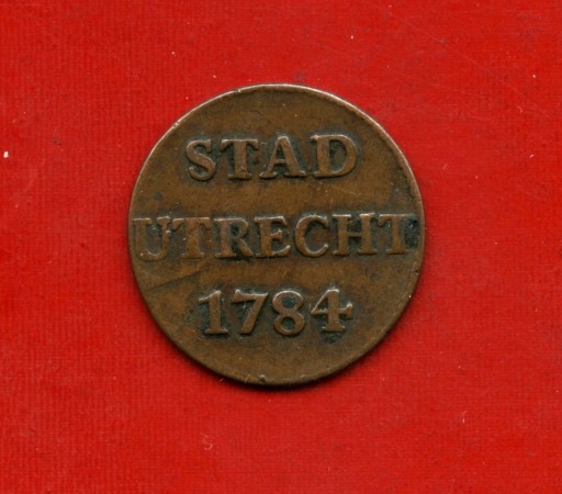 1784 - OLANDA -  1 DUIT 1784 UTRECHT - LOTTO/M31012