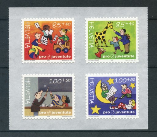 2004 - LOTTO/23797 - SVIZZERA - PRO JUVENTUTE - NUOVI