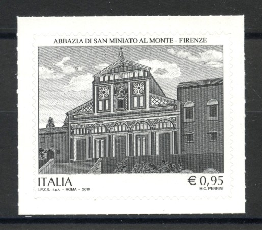 2018 - REPUBBLICA - SAN MINIATO AL MONTE - NUOVO - LOTTO/37036