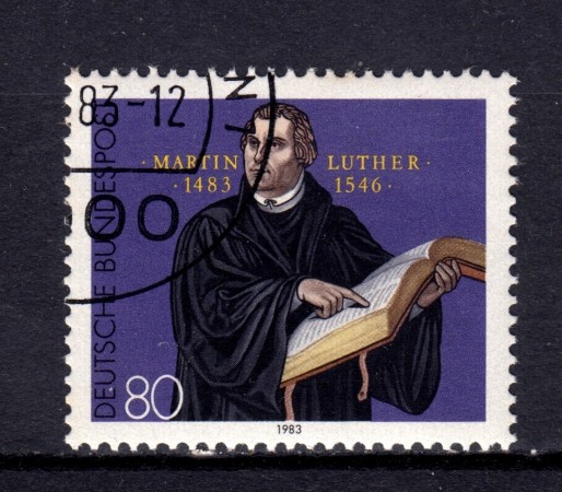 1983 - GERMANIA FEDERALE - MARTIN LUTERO - USATO - LOTTO/31371U