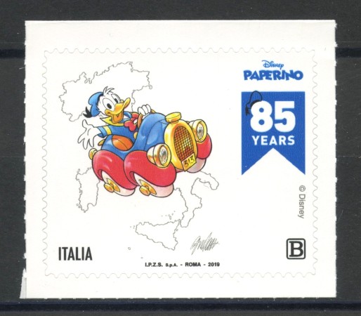 2019 - REPUBBLICA - 85 ANNI DI PAPERINO - NUOVO - LOTTO/37129