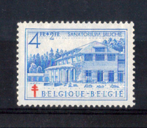 1950 - LOTTO/10846 - BELGIO - 4+2 Fr. SANATORIO DI JANCHE - NUOVO