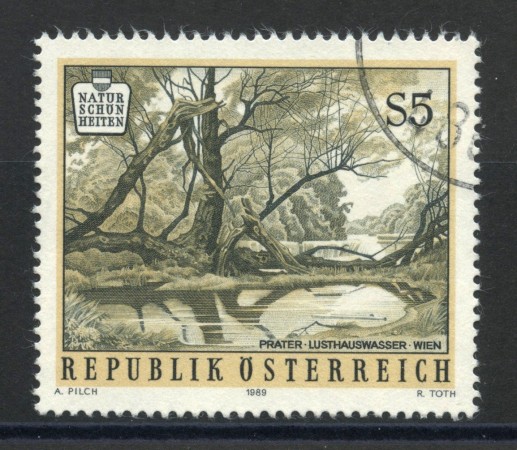 1989 - LOTTO/39587 - AUSTRIA - LAGHETTO DEL LUSTHAUS - USATO