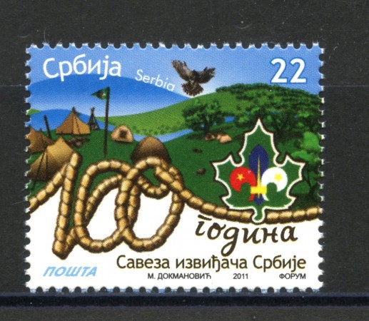 2011 - SERBIA REPUBBLICA - UNIONE SCOUT - NUOVO - LOTTO/35174