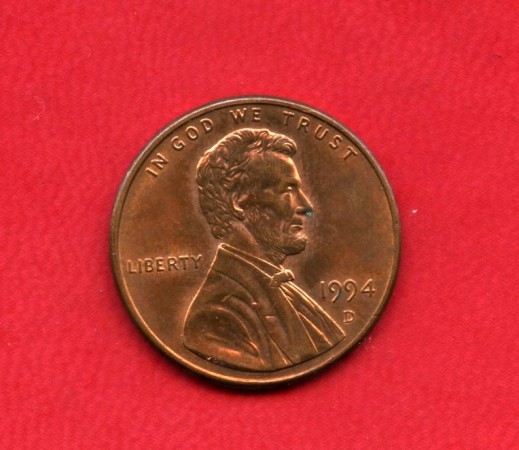 1994D - STATI UNITI - 1 CENT. LINCOLN - LOTTO/M26241