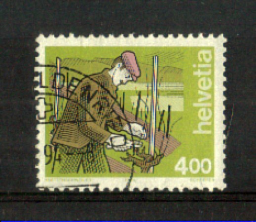 1994 - LOTTO/SVI1451U - SVIZZERA - 4 Fr. MESTIERI - USATO