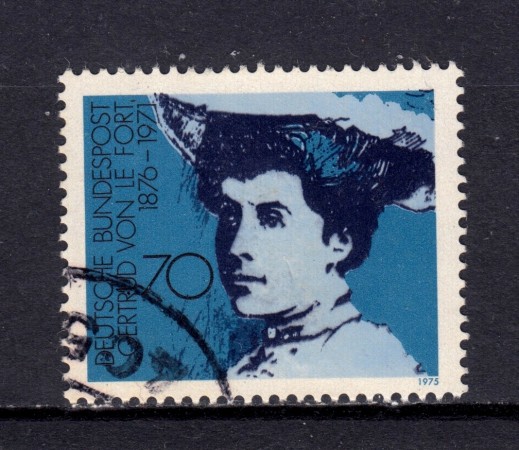 1975 - GERMANIA FEDERALE - 70p. DONNE CELEBRI - USATO - LOTTO/31941U