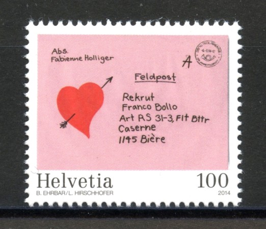 2014 - SVIZZERA - LOTTO/37847 - POSTA DA CAMPO - NUOVO -