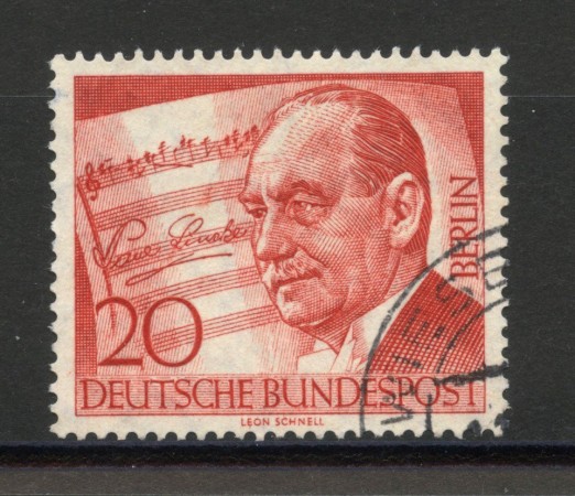 1956 - GERMANIA BERLINO - LOTTO/39930 - PAUL LINCKE - USATO