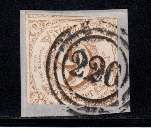 STATI DEL SUD - 1862 - LOTTO/12958 - 9 k. BISTRO - USATO