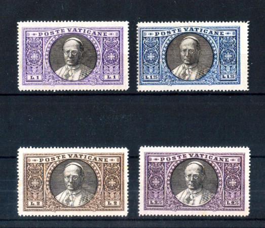 1933 - LOTTO/11365 - VATICANO - MEDAGLIONI 4v. - NUOVI