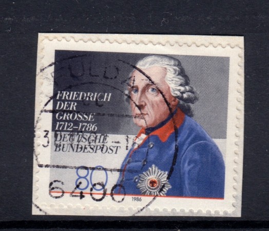 1986 - GERMANIA FEDERALE - FEDERICO IL GRANDE - USATO - LOTTO/31349U