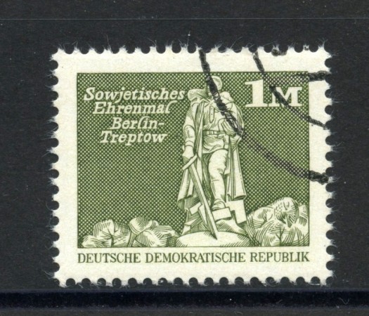 1980 - GERMANIA DDR - 1M.  EDIFICIO DI BERLINO - USATO - LOTTO/36566