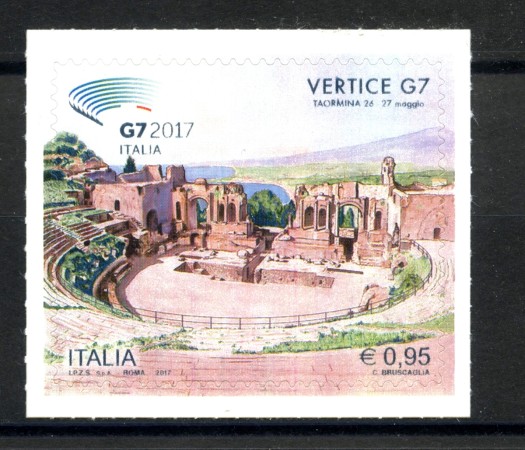 2017 - REPUBBLICA - VERTICE G 7 - NUOVO - LOTTO/37001