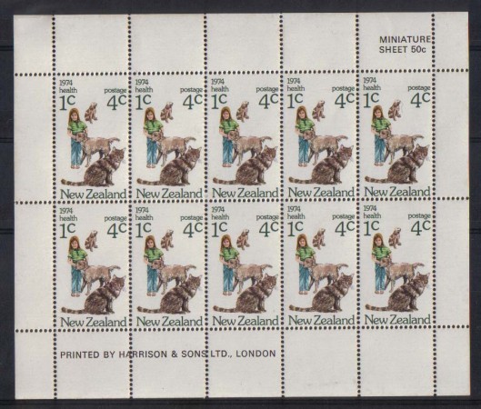 1974 - BF/37 -  NUOVA ZELANDA- INFANZIA