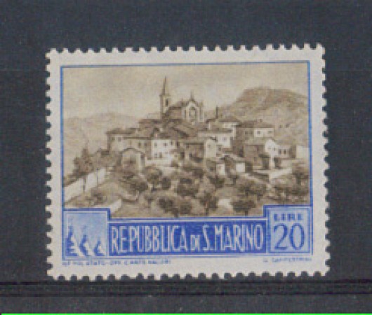 1949 - LOTTO/5654 - S.MARINO - 20 LIRE PAESAGGI