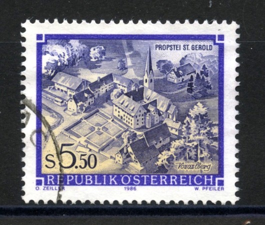 1986 - AUSTRIA - LOTTO/39526 - PRIORATO DI SAN GEROLD - USATO