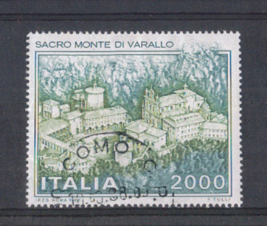 1986 - LOTTO/6858U - REPUBBLICA - VARALLO SACRO MONTE - USATO
