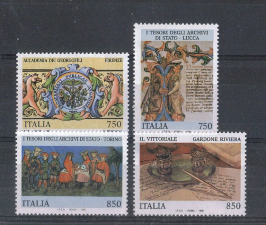 1996 -  LOTTO/2235CPN - REPUBBLICA - TESORI E MUSEI - NUOVI