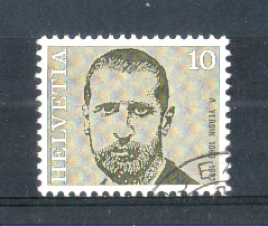 1971 - LOTTO/SVI886U - SVIZZERA - 10c. A. YERSIN - USATO