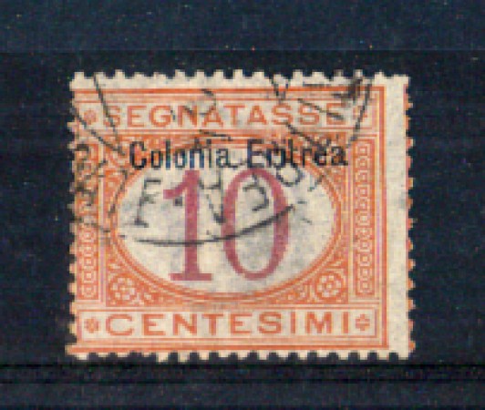 1903 - LOTTO/ERITS2U - ERITREA - 10c. SEGNATASSE - USATO