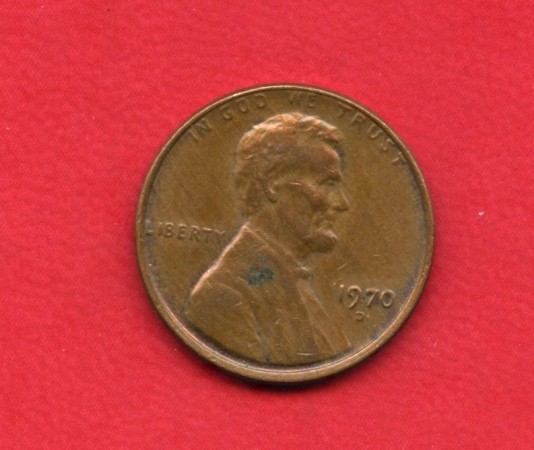 1970D - STATI UNITI - 1 CENT. LINCOLN - LOTTO/M26207A
