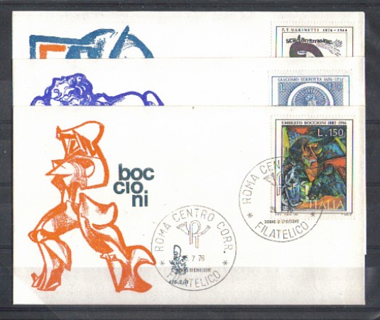 1976 - LOTTO/6646Z - REPUBBLICA - ARTE 3° SERIE - FDC
