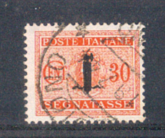 1944 - LOTTO/RSIT64U - RSI - 30c. SEGNATASSE - USATO