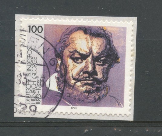 1993 - LOTTO/19065U - GERMANIA - HEINRICH GEORGE - USATO