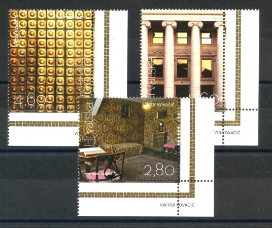 2016 - CROAZIA - ARCHITETTURA  3v. - NUOVI - LOTTO/33278