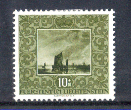 1951 - LOTTO/LIE263L - LIECHTENSTEIN - 10+10r. ALBERT CUYP
