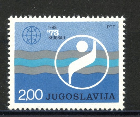1973 - JUGOSLAVIA - NUOTO E PALLANUOTO  NUOVO - LOTTO/34822