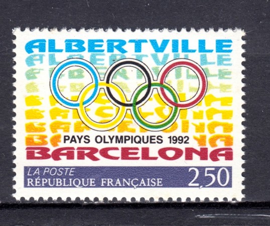 1992 - FRANCIA - SEDI OLIMPICHE - NUOVO - LOTTO/31540